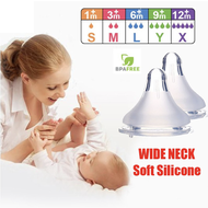 Baby Puting Nipple for Wide Neck Bottle Baby Silicone Pacifier Baby Feeding Tools Bayi Susu Bottle [