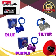 RACING ALLOY HEAD COVER YAMAHA Y15ZR/LC135 - BLUE/SILVER/PURPLE/GREEN/GOLD - BYPASS NLK