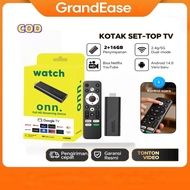 Original dedicated remote control for ONN TV，fully compatible with all ONN TV models，no complicated 