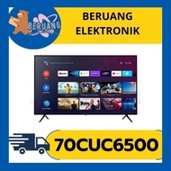 Coocaa 70CUC6500 Led 70 Inch CUC6500 4K Google Assistant Android Tv 10