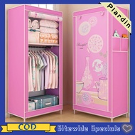 LOOGU Clothes Storage Wardrobe Organizer Fashion Zipper Closet Cabinet Storage Wardrobe Closet Cabin