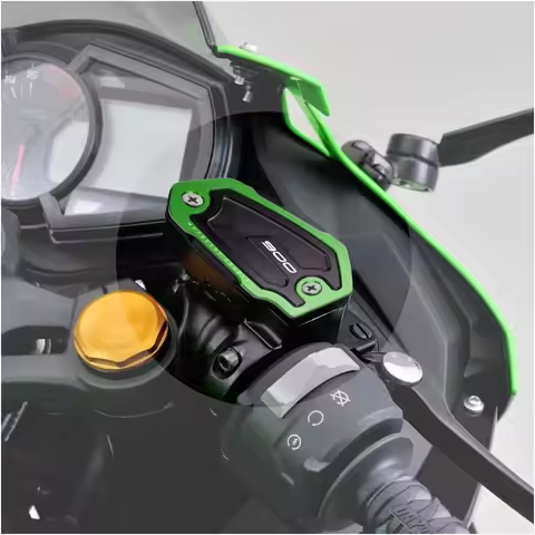 Motorcycle Front Brake Fluid Reservoir Cover for Kawasaki Z900 2017-2024 Z900 Accessories KAWASAKI A