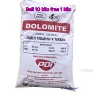 ( 10 kg ) !!!! 10 KILO FREE 1 KILO !!!KAPUR PERTANIAN [DOLOMITE] ** REPACK **