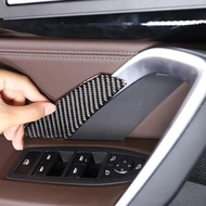 For BMW X1 IX1 U10 U11 2023-2024 Soft Carbon Fiber Interior Door Handle Side Panel Decorative Sticke