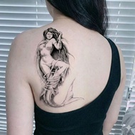 HB Temporary Tattoo Stickers Temporary Tattoo777s Beautiful MermaidWanitas Long-Lasting Waterproof T