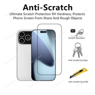 iPhone 12 Pro Tempered Glass 3 in 1 Screen Protector for iPhone 16e 16 15 13 12 Pro Max 14 15 16 Plu