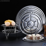 LINDW99NX Kitchen Gadgets Steamer, 16-34cm Compartment Boiler Steaming Plate, Stainless Steel Round 