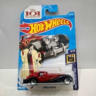 Disney 101 Dalmatians Hot Wheels Car Toy HW Screen Time Cruella De Vil