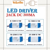 Led TRANSFORMER DRIVER BALLAST 8 WATT 12WATT 18 24 WATT PANEL DOWNLIGHT Jack DC