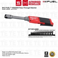 MILWAUKEE M12 FUEL INSIDER Pass-Through Ratchet (M12 FPTR)