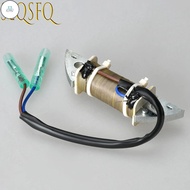 KMV 6B4-85520-00 Charge Coil For Yamaha Outboard Engine E15D E9.9D Boat Motor Replaces 6B4-85520 6B4