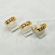 24k Gold Plated Small Chain Ring Jewelry