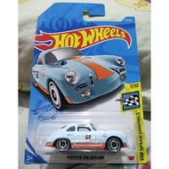 Hot Wheels Porsche 356 Outlaw - Gulf blue