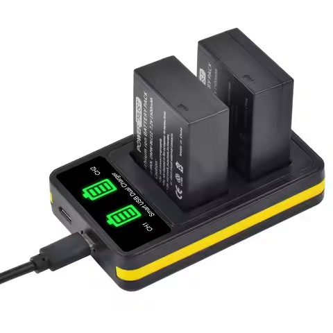 DMW-BLC12 Battery DMW BLC12 1500mAh Batteries with Dual Charger For Panasonic Lumix DMC-GX8 DMC-G7 G
