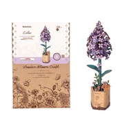 RoWood LILAC Wooden Flower Kit | DIY 3D Puzzle Kits