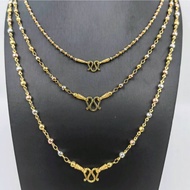 Three Kings Necklace (3 Kings) Plain Beads Amulet Pendant No Peeling Blackening Wear It And Won't Be