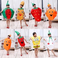 flora fauna costume kids costume kids Kostum persembahan buah-buahan dan sayur-sayuran