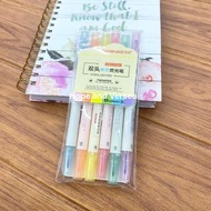 Tianhao Bible Study Highlighter Twinpen Doubleheader Light color highlighter