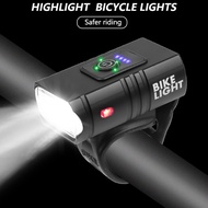 1/3/5PCS ไฟจักรยาน LED 10W 800LM 6 โหมด USB ชาร์จโคมไฟหน้า MTB