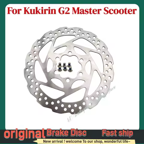 KuKirin 140mm Original Brake Disc with Screws for G2 Master G3 G4 Electric Scooter Compatible Kugook