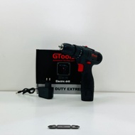 (Barang Ready) Promo Bor Cordless Maktec 12V Mesin Bor Baterai Drill