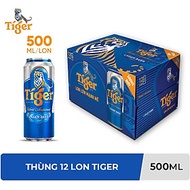 Thùng 12 Lon Bia Tiger 500ml/Lon
