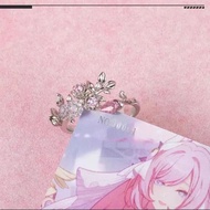 Game Honkai Impact 3rd Elysia Herrscher Of Human: Ego Cosplay Ring Alloy Opening Adjustable Women Je