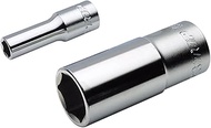TOP DS-312 Surface Deep Socket for Socket Wrenches, Opposite Side, 0.5 inches (12 mm), Hex Insertion