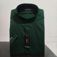 Lengan Pendek Slimfit ALISAN Dobby Koko H.Botol Krah Shanghai