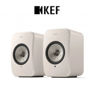KEF - LSX II LT 無線串流HiFi 音響系統 岩石白│藍牙5.0、AirPlay 2、USB-C、HDMI ARC、Hi-Res 高保真、Chromecast Built-in