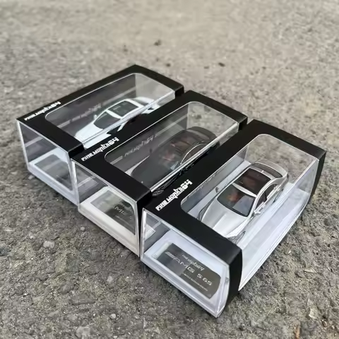 Fine Works 1:64 S65 AMG W222 Diecast Model for display and collection