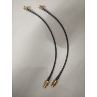 SMAmale to SMAfemale  RG174 20cm 2 pieces