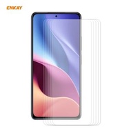 全城熱賣 - 適用於 紅米K40 / K40 Pro / K40 Pro+ 5片裝 ENKAY 草帽王子 0.26mm 9H 2.5D弧邊鋼化玻璃保護膜