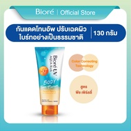 Biore UV Aqua Rich Body Tone up Serum Peach Pearly SPF50+ PA+++ 130ml บิโอเร ยูวี อะควาริช บอดี้ โทน