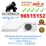 Mitsubishi Electric Starmex System 4 Aircon (5 ticks)- R32