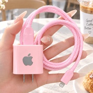 Apple 20W Charger Protective Case Pink Charger Protective Case