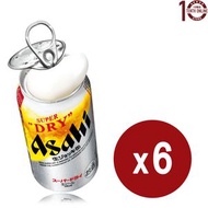 Asahi 日本朝日Super Dry "啤酒杯" 生啤酒 - 6罐 x 340亳升 #1ER43