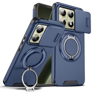 Non-Slip Bracket Ring Shockproof Case for Xiaomi 15T Pro Mi15t 14T POCO X7 Pro 5G X6 F7 Ultra Xiaomi
