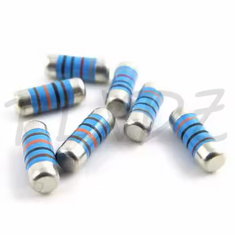 500pcs 0204 1% Patch MELF Wafer Resistor 0R-10M 1R 1.5R 2R 22R 33R 47R 100R 150R 220R 330R 470R 1K 1