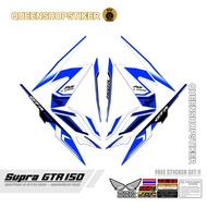SUPRA STRIPING GTR 150 MOTIF 46 SUPRA VARIATION STRIPING/ GTR VARIATION MOTORCYCLE STICKER/ SUPRA ST
