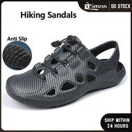 [SG] Outdoor Breathable Camouflage Hiking Sandals Men Lightweight Anti Slip EVA Waterproof Graffiti 
