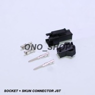 Socket + Skun JST Connector