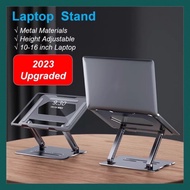 Laptop Stand Laptop Holder Carbon Steel Stand Multi-Angle Adjustable Laptop Cooler Compatible with 10-17 inches Laptop