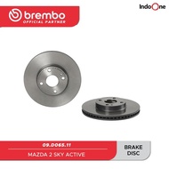 Brake Disc/Disc BREMBO MAZDA 2 SKY ACTIVE (F) - 09 D065 11