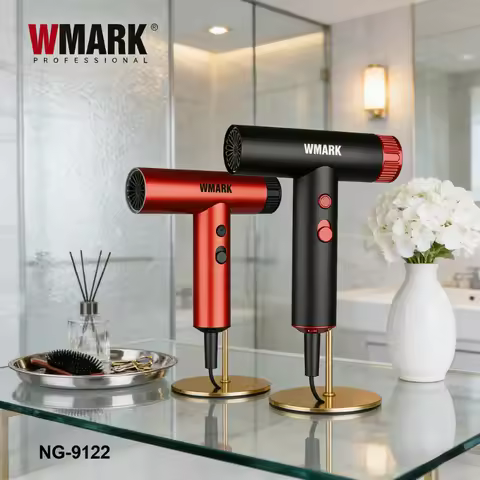 WMARK Hair Dryers Professional Blow Dryer High Speed Hair Dryer Portable Air Blower Mini Hair Salon 