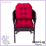 LAYOR1 Chair Cushion Seat Pad, 48cm Cotton Swing Chair Mat, Durable Thickened Reclining Chair Solid Color Rocking Chair Seat Mat Office Chair