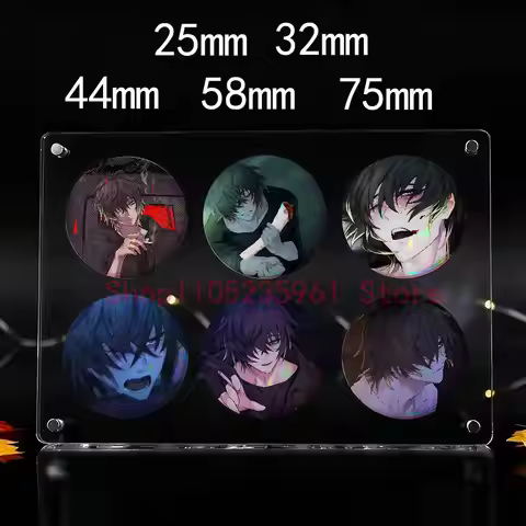 Towa S-Slow D-Damage 32mm 58mm 75mm 44mm 25mm Anime Badges Brooches DIY Pins Decorations Birthday Va