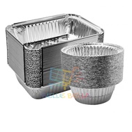 (NO LID) 405 1650 1850 11550 11180 12250 ALUMINIUM FOIL TRAY DISPOSABLE CAKE CONTAINER BEKAS KEK KUI