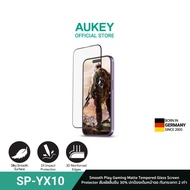 AUKEY SP-YX10 ฟิล์มกระจก/กระจกกันรอย iPhone 15 / 15 Plus / 15 Pro / 15 Pro Max PriviShield Privacy T