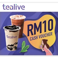 TEALIVE VOUCHER WORTH RM10